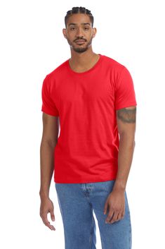 Shop Alternative AA1070 in Apple Red & get instant bulk discounts. This 100.00% Cotton Men T-Shirt is often used for Screen Printing projects by our customers | Ships Fast | Award-Winning Customer Service. Cheap Red T-shirt For Team Events, Screen Printing Projects, Apple Red, Men T Shirt, Red Apple, Bright Red, Award Winning, Apparel Accessories, Cotton Tshirt