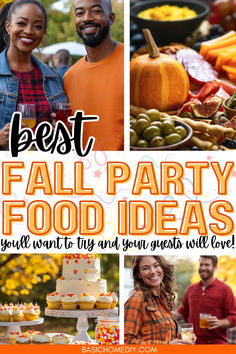 the best fall party food ideas you'll want to try and your guests will love