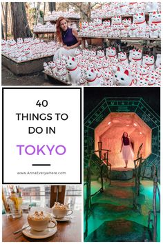 there are many things to do in tokyo, including teapots and other items