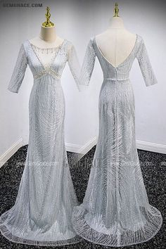 10% off now|Free shipping world-wide. Sparkly Silver Sequined Mermaid Evening Dress with Sleeves at GemGrace. Click to learn our pro custom-made service for wedding dress, formal dress. View #EveningDresses for more ideas. Fitted Gray Wedding Dresses, Fitted Gray Evening Dress With Sweep Train, Fitted Gray Dresses With Sweep Train, Fitted Gray Dress With Sweep Train, Gray Fitted Dress With Sweep Train, Fitted Gray Prom Gown, Fitted Gray Evening Dress For Formal Occasions, Gray Fitted Evening Dress For Formal Occasions, Gray Fitted Formal Gown