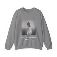 TTPD - Taylor Swift Unisex Crewneck Sweatshirt (Other Colors Available!) Other Colors, Crewneck Sweatshirt, Gender Neutral, Crew Neck Sweatshirt