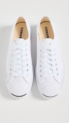 Converse Jack Purcell Canvas Sneakers | Shopbop Womens White Converse, Converse Jack Purcell, Cute Squishies, Jack Purcell, White Converse, Shoe Fits, Converse Sneakers, Canvas Sneakers, Chuck Taylor All Star