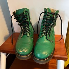 I Purchased These Brand New In The 90s Every Scuff Is From A Concert, They’ve Seen Every Band. Already Broken In For You! Immaculate Condition Sz 7 Women’s, Sz 5 Men’s Already Broken, Shoes Dr Martens, Dr Martens Shoes, Martens Shoes, Moto Boots, The 90s, Dr. Martens, England, Size 7