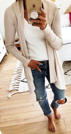 Looks Camisa Jeans, Spring Outfit Women, Eclectic Outfits, Looks Jeans, Cute Fall Outfits, Casual Fall Outfits