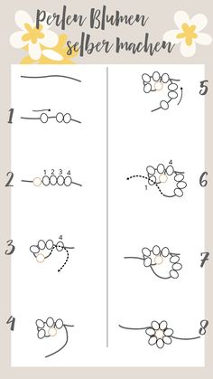 the instructions for how to draw an animal's paw and head with flowers on it