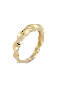 A 14-karat-gold ring is the perfect everyday accessory that goes with many different looks. 14k gold Made in Turkey Modern Twist Yellow Gold Rings With Polished Finish, Modern Yellow Gold Diamond-cut Ring, Yellow Gold Rings With Diamond Cut In Modern Style, Modern Twist 14k Gold Ring With Polished Finish, Modern Twist 14k Gold Rings For Formal Occasions, Modern Twist 14k Gold Rings For Anniversary, Modern Twist 14k Gold Anniversary Rings, Modern Twist 14k Yellow Gold Diamond Ring, Gold Twist Ring