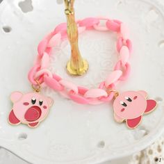 Price for a bracelet only. Pink Handmade Themed Bracelets, Themed Handmade Pink Bracelets, Handmade Themed Pink Bracelets, Handmade Pink Kawaii Charm Bracelet, Pompompurin Kuromi, Cinnamoroll Pompompurin, Stars Bracelet, Kuromi My Melody, A Bracelet