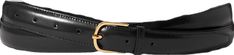 Designer Formal Belts With Gold Buckle, Designer Formal Belt With Gold Buckle, Designer Gold Buckle Belt For Formal Occasions, Luxury Formal Belt With Gold Buckle, Designer Business Belts With Gold Buckle, Formal Leather Belt With Gold-tone Hardware, Black Belt Buckles With Gold-tone Hardware For Work, Gold Leather Belt For Office, Leather Belt Buckles With Gold-tone Hardware For Work