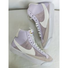 Size: 7 Youth | Equivalent, Fits 8.5 Women's (Nike Standard Measures, No Mistakes) -Brand New Without Box. - Same Day Shipping All My Footwear / Apparel Is 100% Authentic. - Firm Price. -Thank You! Nike Purple Sneakers For Spring, Nike Purple Spring Sneakers, Nike Dunks High, Nike Gym Shoes, Nike Airmax 97, Track And Field Shoes, Nike Blazer Mid 77, Nike Blazer Mid, Nike Blazers Mid