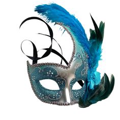 PRICES MAY VARY. Measurement: 7"X10" fit most of adults and teens Our mask is light weight and comfortable for all night fun Quality Masquerade ball feather mask Perfect for your Halloween costume party, Mardi Gras Carival, Masquerade Birthday, Masquerade wedding,Christmas Deco, Christmas party, New Year Party, Music festival, movie, photo shoot, Costume, Theater Play, Party, Prom and More! This brocade lace masquerade ball mask is beautifully crafted from quality resin and hand painted Finished Mardi Gras Birthday, Theater Play, Masquerade Ball Mask, Deco Christmas, Masquerade Wedding, Ball Mask, Feather Mask, Party Music, Masquerade Ball