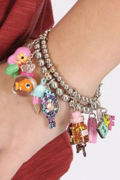 Calling all mermaids... look at this charm, isn’t it neat? Add this charm to any CHARM IT! bracelet or necklace and customize her collection! Strawberry Charm, Food Charms, Locket Charms, Polymer Clay Charms, Clay Charms, Ox, Charm Bracelets