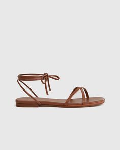 100% Leather Wrap Sandal Leather Wrap Sandals, Summer Sandles, Brown Strappy Sandals, Leather Strap Sandals, Spring Inspo, Summer Wraps, Dressy Sandals, 2024 Style, Sandals Outfit