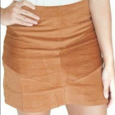 New With Tags, Very J Brown, Corduroy Mini Skirt With Zip Back Closure. Super Cute And A Very Flattering Fit! Fitted Corduroy Mini Skirt For Spring, Chic Corduroy Mini Skirt, High Waist Fitted Corduroy Mini Skirt, Brown Lined Mini Skort, Fitted Corduroy Mini Skirt, Cheap Brown Mini Skirt With Button Closure, Fitted Brown Corduroy Mini Skirt, Casual Brown Corduroy Mini Skirt, Corduroy Mini Skirt Brown