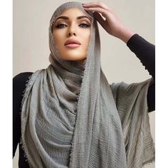 Gender:Women's; What's in the box:Headpiece; Types:Shawls,Hijab Scarfs; Holiday:Masquerade,Ramadan; Style:Dubai,Islamic,Arabic; Occasion:Carnival; Material:Linen / Cotton Blend; Age Group:Adults; Characters:Arabian,Muslim; Listing Date:02/23/2024 Woven Shawls, Crinkle Scarf, Hijab Look, Hijab Collection, Color Skin, Short Beard, Hijab Scarf, Arab Women, Color Coffee