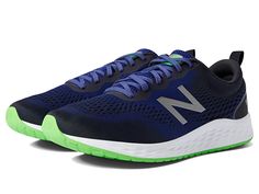 New Balance Fresh Foam Arishi v3 - Men's Running Shoes : Blue/White : The New Balance Fresh Foam Arishi v3 running shoes utilize a breathable mesh upper that allows for lasting comfort while you exercise. Predecessor: Arishi v1. Support Type: Neutral. Cushioning: High energizing cushioning. Surface: Road. Differential: 8mm. Traditional lace-up closure. Cushioned tongue and collar for added ankle support. Soft and breathable textile linings. Features a NB Response 1.0 performance insert for added Lace-up Running Shoes With Gel Cushioning For Workout, Breathable Mesh Running Shoes With Round Toe, Moisture-wicking Mesh Running Shoes For Jogging, New Balance Gel-cushioned Trail Running Shoes, Sporty New Balance Running Shoes, Sporty New Balance Running Shoes For Sports, Athleisure Running Shoes With Breathable Mesh And Round Toe, New Balance Breathable Sneakers For Jogging, Breathable New Balance Sneakers