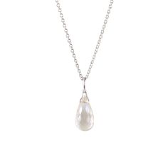 "Gorgeous Rock Crystal Drop necklace is made with natural rock crystal hanging on a delicate chain. It looks great as a single necklace or paired with layering necklaces. Great as a gift for your beloved one on an April birthday or 10th Anniversary for your wife. Matching Earrings: https://etsy.me/38M5Y1B Other necklace from last photo: https://etsy.me/3rS5X3R Matching bracelet: https://etsy.me/2kpEwAO M A T E R I A L S: * natural rock crystal - clear quartz * 14k Gold Filled / 14k Rose Gold Fil Elegant Teardrop Faceted Crystal Necklaces, Elegant Faceted Teardrop Crystal Necklaces, Elegant Faceted Teardrop Crystal Necklace, Minimalist Pearl Drop Teardrop Necklace, Minimalist Teardrop Pearl Drop Necklace, Elegant Clear Teardrop Pendant Necklace, Silver Briolette Gemstone Drop Necklace, Dainty Teardrop Crystal Necklace, Briolette Gemstone Drop Necklace For Weddings