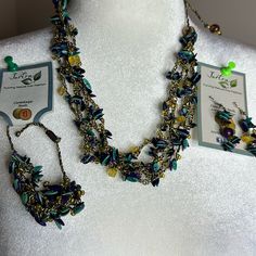 This Unique Set Has An Adjustable Necklace, Bracelet And Earrings. Made With Cantaloupe Seeds, Aa Berries And Coffee Beans. All Natural Materials Cantaloupe Seeds, Seeds Color, Jewelry Beautiful, Adjustable Necklace, Necklace Bracelet, Coffee Beans, Natural Materials, Blue Purple, Womens Jewelry Necklace