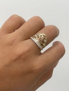 -100% 14k gold -24/7/365 wearable -size 7 -sizing upon request -will not tarnish, nor change color -let us know any questions -item sold buy piece. Weight is undetermined Gold Crown Design Diamond Ring In 14k Gold, Luxury Gold Rings With Crown Design, Gold Diamond Ring With Crown Design In 14k, 14k Gold Crown Design Diamond Ring, 14k Gold Crown Design Anniversary Rings, Luxury Yellow Gold Rings With Crown Design, Yellow Gold Diamond Ring With Crown Design, Fine Jewelry Yellow Gold Crown Design Ring, 14k Gold Diamond Ring With Crown Design