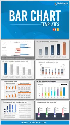 bar chart powerpoint Powerpoint Animation, Make A Presentation, Powerpoint Themes, Social Media Growth