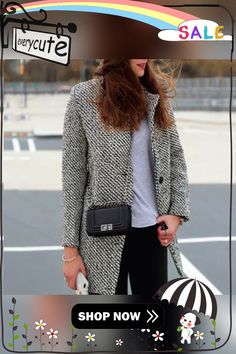 Women Elegant Houndstooth Slim Thick Coat Plaid Outerwear For Business Casual, Plaid Casual Outerwear For Business Casual, Casual Black Houndstooth Outerwear, Fashion-forward Fall Office Outerwear, Casual Fitted Houndstooth Outerwear, Chic Houndstooth Winter Outerwear, Winter Houndstooth Outerwear For Business Casual, Trendy Houndstooth Outerwear For Spring, Trendy Houndstooth Winter Outerwear