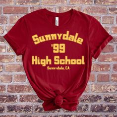 Our Buffy The Vampire Slayer Tee is a great gift for any fan of the show! The comfortable fit and cool design of this Sunnydale High shirt means that it feels just as good to wear as it is to look at. If you've been looking for a Sunnydale Razorbacks T-Shirt or a tee to show your Buffy, Angel, Spike or Willow pride you should get this Sunnydale Highschool shirt today. Bella + Canvas Brand Shirt ▶Unisex Adult Sizing ▶See Our Size Chart For Proper Sizing ▶Rolled sleeves are for styling purposes on Sunnydale High School, Buffy Angel, Vampire Shirt, Slayer Shirt, The Gentlemen, Rolled Sleeves, Buffy The Vampire Slayer, Vampire Slayer, Branded Shirts