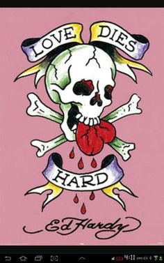 Ed Hardy Iphone Wallpaper Bible, Ed Hardy Designs, Ed Hardy Tattoos, Don Ed Hardy, Wallpaper Bible, Love Tattoo, Christian Audigier, Skull Wallpaper, Love Tattoos