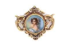 14K Yellow Gold Enamel Lady Portrait Brooch Weight: 10.5g/6.8dwt Please Feel Free to ask us any other questions you may have about this listing. Luxury Gold Enamel Brooch, Luxury Gold Enamel Brooches, Luxury Enamel Pin For Formal Occasions, Elegant Enamel Cameo Jewelry, Luxury Enamel Brooches For Formal Occasions, Elegant Yellow Gold Enamel Brooches, Gold Formal Enamel Pin, Gold Enamel Wedding Brooch, Gold Enamel Wedding Brooches