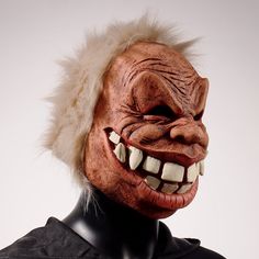 Product information: Name; Funny bucktoothed old man mask Material: Latex Size: 25 * 30 cm Weight: 230 g Features: Occassion:Halloween,Cosplay Party，Masquerade，Taunted House,Cet. Note:Make you the coolest and funny person on the street or party.Get it now. Packing list: 1× mask Halloween Theater Mask, Full Face Theater Masks For Halloween, Full Face Halloween Costume Masks And Prosthetics, Novelty Masks And Prosthetics For Halloween, Novelty Masks And Prosthetics For Halloween Costume, Novelty Halloween Costume Masks And Prosthetics, Themed Full Face Halloween Masks And Prosthetics, Full Face Horror Masks And Prosthetics For Costume Party, Full Face Costume Masks For Halloween