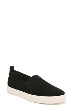 Go for mod metropolitan style with a slip-on sneaker sporting dual inset elastic gores and a flexible white sole. 3/4" platform (size 8.5M) Leather, synthetic or textile upper/leather lining/rubber sole Imported Modern Slip-on Sneakers With Textured Sole, Modern Low-top Slip-ons, Modern Slip-on Sneakers With Rubber Waffle Outsoles For Sports, Modern Slip-on Sneakers With Textured Sole And Round Toe, Modern Slip-on Sneakers With Removable Insole, Textile Slip-ons With Rubber Sole, Modern Slip-on Sneakers With Contrast Sole For Spring, Modern Low-top Slip-ons With Removable Insole, Slip-on Sneakers With Textured White Sole