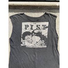 Vintage 1995 The Pist Ideas Are Bulletproof Band Tee Black T-Shirt Punk Rock Grunge Distressed Condition: Chopped And Worn In With Plenty Of Holes But It Gives It That Amazing One Of One Look Size: No Tag But Fits Xl Feel Free To Message Me Any Questions You Have Before Purchasing, And Let Me Know If You’re Interested In A Bundle! (Lots Of Items On My Page) Ideas Are Bulletproof, Punk Rock Grunge, One Of One, Punk Grunge, Band Tees, Black T Shirt, Punk Rock, Vintage Shirts, First Look