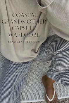 Find the perfect items for your coastal grandmother capsule wardrobe. Coastal Outfits, Coastal Clothing, Grandma Clothes, Coastal Fashion, Coastal Aesthetic, Grandma Fashion, Capsule Wardrobe Essentials, Travel Capsule Wardrobe, Fashion Capsule Wardrobe