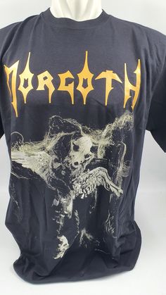 Official licensed / Limited.Ed / short sleeve Morgoth - Cursed  Design approved by band limited print and only for diehard fans Size chart : M : 50-51 cm x 71-72 cm L : 54-55 cm x 75-76 cm XL : 59-60 cm x 80-81 cm XXL : 63-64 cm x 83-84 cm Alternative Short Sleeve Fan Merchandise T-shirt, Gothic Short Sleeve T-shirt For Concerts, Favorite Outfit, Gender Neutral, Size Chart, Bathing Beauties, Adult Outfits, Indonesia, Tops & Tees