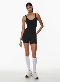 BUTTER SWAY ROMPER | Aritzia 2024 Wishlist, Short Sleeve Romper, Romper Outfit, Knitted Romper, Poplin Dress, Summer Staples, Christmas 2024, Short Rompers, New Wardrobe