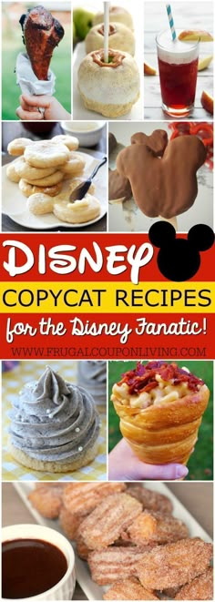 disney's copycat recipes for the busy fanatic