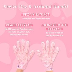 Pamper your hands with the I’m Lovely Peach Hand Masks! This hydrating sheet mask is so easy to use. Just wash your hands, put on the gloves and wait for your hands to be transformed in just 20 minutes! Did we mention the gloves are touch screen friendly? You can get soft peachy hands while you multi-task!Once applied, the hydrating serum delivers a powerful blend of active ingredients to rejuvenate skin. Hand Masks, Peach Extract, Beauty Pillow, Hydrating Sheet Mask, Pregnancy Skincare, Hand Mask, Night Mask, Face Patches, Face Sheet Mask