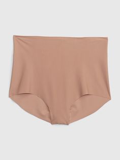 Soft microfiber high rise underwear.  Seamless with no stitching or elastic at waist and leg opening.  High rise.  High-cut leg.  Full back coverage.  For more fit and sizing info, check out our Size Guide. High Cut, Second Skin, Size Guide, Gap, High Rise, Stitching, Elastic, How To Wear, Clothes