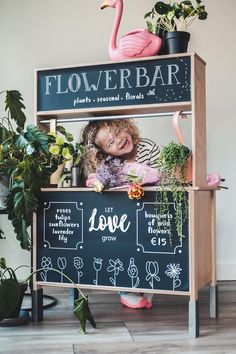 Stickerset FLOWERBAR for Ikea Duktig Kids Kitchen | Etsy Ikea Childrens Kitchen, Montessori Kitchen, Diy Lemonade Stand, Diy Kids Kitchen, Play Cafe, Ikea Play Kitchen, Ikea Duktig, Toddler Kitchen, Kids Deco