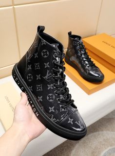 PRODUCT DETAILS Includes Shipping bags, dustbag sleeper, care manual, booklet, tag. Louis Vuitton Mens Sneakers, Black Sneakers Women, Supreme Shoes, Louis Vuitton Shoes Sneakers, Louis Vuitton Men Shoes, Hype Shoes, Louis Vuitton Shoes, Louis Vuitton Men, Trainer Boots