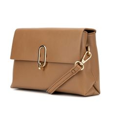 Redefine your style with the minimalist look of this crossbody bag. Featuring a smooth design, adjustable strap and buckle closure, this bag will add a touch of luxe to your ensembles. Trendy Flap Bag With Removable Pouch For Work, Solid Crossbody Flap Bag For Everyday Use, Solid Color Crossbody Flap Bag For Office, Rectangular Workwear Clutch With Detachable Strap, Trendy Office Clutch With Detachable Strap, Modern Box Shoulder Bag With Metal Hardware, Chic Saddle Bag Clutch With Detachable Strap, Classic Clutch With Detachable Strap For Work, Workwear Bags With Fold Over Clasp