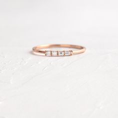 |14k Rose Gold|9 Morse Code Ring, Eternity Band Stack, 14k Gold Wedding Band, September Birthstone Rings, Vvs Diamond, 1 Number, Plastic Ring, Baguette Diamonds, Morse Code