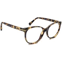 Condition: Pre-Owned: In Excellent Condition.  . Brand: Coach . Model: HC 6056 (Betty) 5093 . Color: Dark Vintage Tortoise . Material: Acetate . Shape: B-Shape . Lenses: These eyeglasses do not come with lenses, which is ideal to fit them with your own prescription or non-prescription lenses. To make lenses that are a perfect fit, your lab technician will use a tracer machine that traces the shape of the frame for the exact measurements. . Note: Does NOT come with case and/or accessories however the item will be shipped in sturdy packaging. . Size: Lens Width: 53 mm Bridge Size: 17 mm Lens Vertical: 42 mm Temple Length: 135 mm Overall Width: 133 mm Frame Vertical: 46 mm  . Lab Technician, Dark Vintage, Eye Wear Glasses, Eyeglasses For Women, Prescription Lenses, Eyewear Sunglasses, Tortoise, Sunglasses Accessories, Halloween Shopping