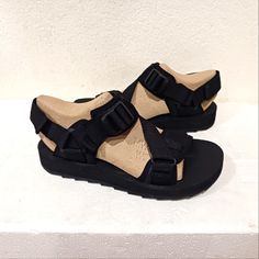 Brand New In The Box Modern Black Everyday Sandals, Black Round Toe Sandals For Everyday, Black Sandals With Removable Insole For Everyday, Everyday Black Sandals With Textured Footbed, Merrell Shoes, Women's Shoes Sandals, Shoes Sandals, Brand New, Sandals