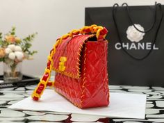 SHOP MORE LUXURY PRODUCTS HERE Description Chanel Vinyl Classic Red and Yellow Shoulder bag For Women 29cm/11.5in Size: 29 ÃƒÂ¯Ã‚Â¿Ã‚Â½ÃƒÂ¯Ã‚Â¿Ã‚Â½ÃƒÂ¯Ã‚Â¿Ã‚Â½ÃƒÂ¯Ã‚Â¿Ã‚Â½ÃƒÂ¯Ã‚Â¿Ã‚Â½ 19 ÃƒÂ¯Ã‚Â¿Ã‚Â½ÃƒÂ¯Ã‚Â¿Ã‚Â½ÃƒÂ¯Ã‚Â¿Ã‚Â½ÃƒÂ¯Ã‚Â¿Ã‚Â½ÃƒÂ¯Ã‚Â¿Ã‚Â½ 9 cm / 11.5 ÃƒÂ¯Ã‚Â¿Ã‚Â½ÃƒÂ¯Ã‚Â¿Ã‚Â½ÃƒÂ¯Ã‚Â¿Ã‚Â½ÃƒÂ¯Ã‚Â¿Ã‚Â½ÃƒÂ¯Ã‚Â¿Ã‚Â½ 7.5 ÃƒÂ¯Ã‚Â¿Ã‚Â½ÃƒÂ¯Ã‚Â¿Ã‚Â½ÃƒÂ¯Ã‚Â¿Ã‚Â½ÃƒÂ¯Ã‚Â¿Ã‚Â½ÃƒÂ¯Ã‚Â¿Ã‚Â½ 3.5 in CC SighnatureRed and Yellow Includes dust bag.This product is of the premium quality. Yellow Shoulder Bag, Gucci Shirt, Louis Vuitton Shirt, Chanel Shirt, Reversible Belt, Luxury Products, Red And Yellow, Bag For Women, Shirt Accessories