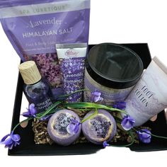 Great Gift - Spa Day Kit - Includes Epsom Salt - Foot And Body Salt - Foot Cream - Hand Cream - Shower Gel - Bath Bombs - Relaxing And Rejuvenating - Smells Amazing Spa Items, Foot Cream, Epsom Salt, Spa Kit, Tea Tree Oil, Photography Women, Smells Amazing, Spa Day, Hand Cream