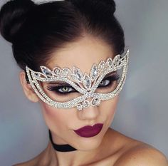 Lipstick Jungle, Photoshoot Style, Bright Lips, Female Mask, Masquerade Costumes, Flawless Foundation, Fashion Mask, Masks Masquerade, Makeup Style