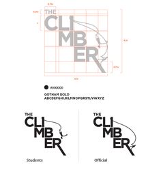 some type of logo for the climber