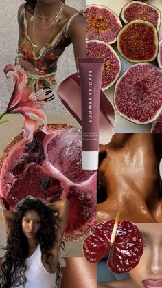 Vision Collage, Summer Fridays, Why People, In November, Summer Aesthetic, Pretty Wallpapers, Beauty Fashion, Pomegranate, Girly Things