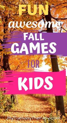 fall games for kids that are fun and easy to play