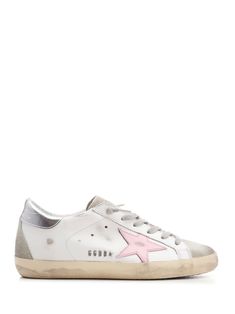 Interior: 60% Cow leather, 40% Cotton Sole: 100% Rubber Vacation Fits, Stella Rosa, Silver Heel, Metal Lettering, Golden Goose Superstar, Versace Shop, Golden Goose Sneakers, Pink Star, Winter Vacation