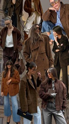 Suede Outfit, Capsule Outfits, Fashion Mood Board, Cozy Outfit, Cool Street Fashion, 가을 패션, Fall Fashion Trends, Winter Fashion Outfits, Mom Style